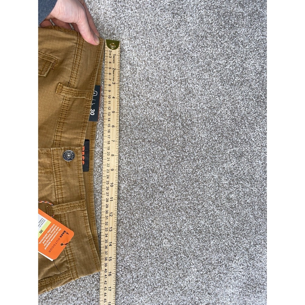 GH Bass Outdoor Taper Cargo Pans 30 (31x30) Pockets Carpenter Stretch Rip stop - Picture 6 of 12